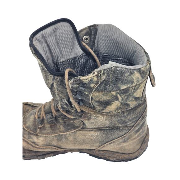 Cabelas Boots Mens 9.5D Thinsulate Ultra Hunting Boots Camo Hiking 81-2160 - Picture 6 of 16